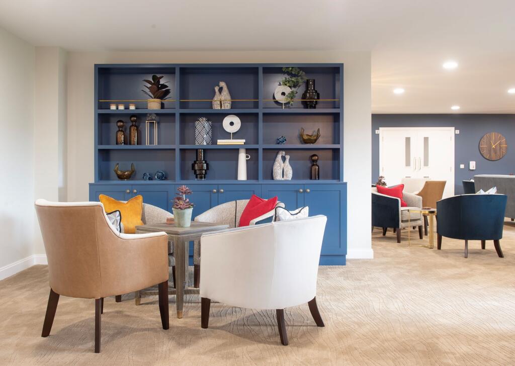Typical homeowners' lounge  