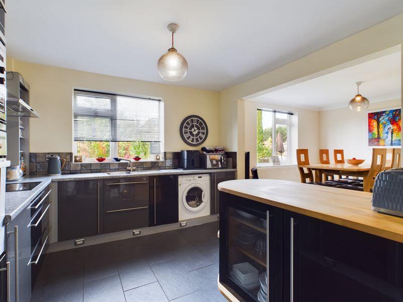 Kitchen through to dining room