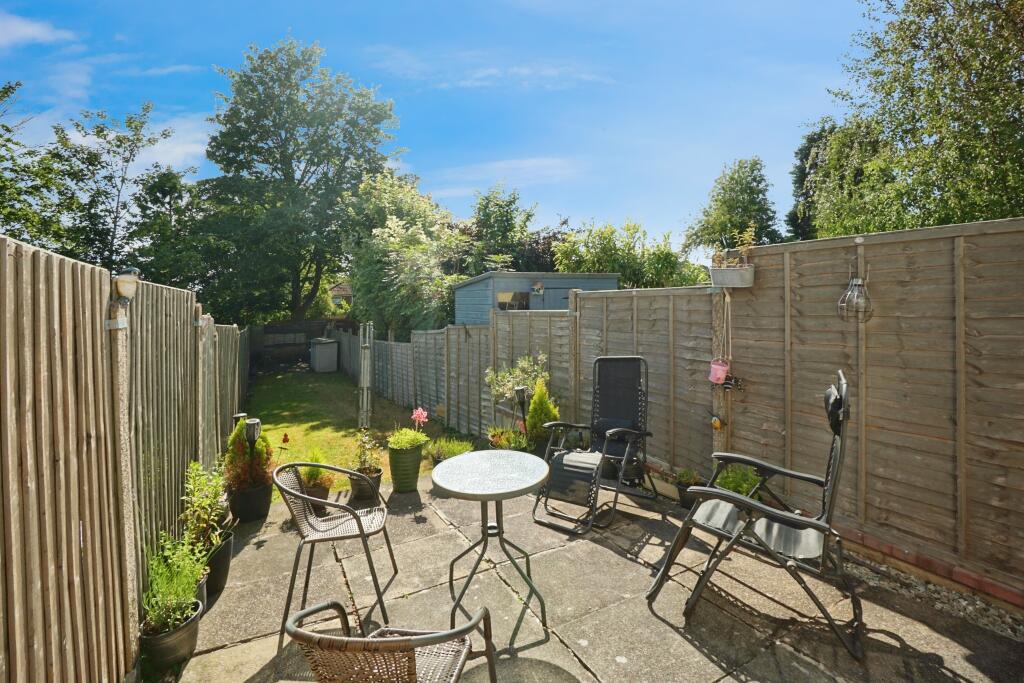 Rear garden