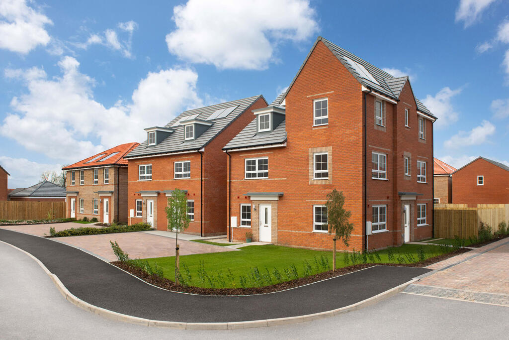 Street scene at Stewarts Reach, Pocklington