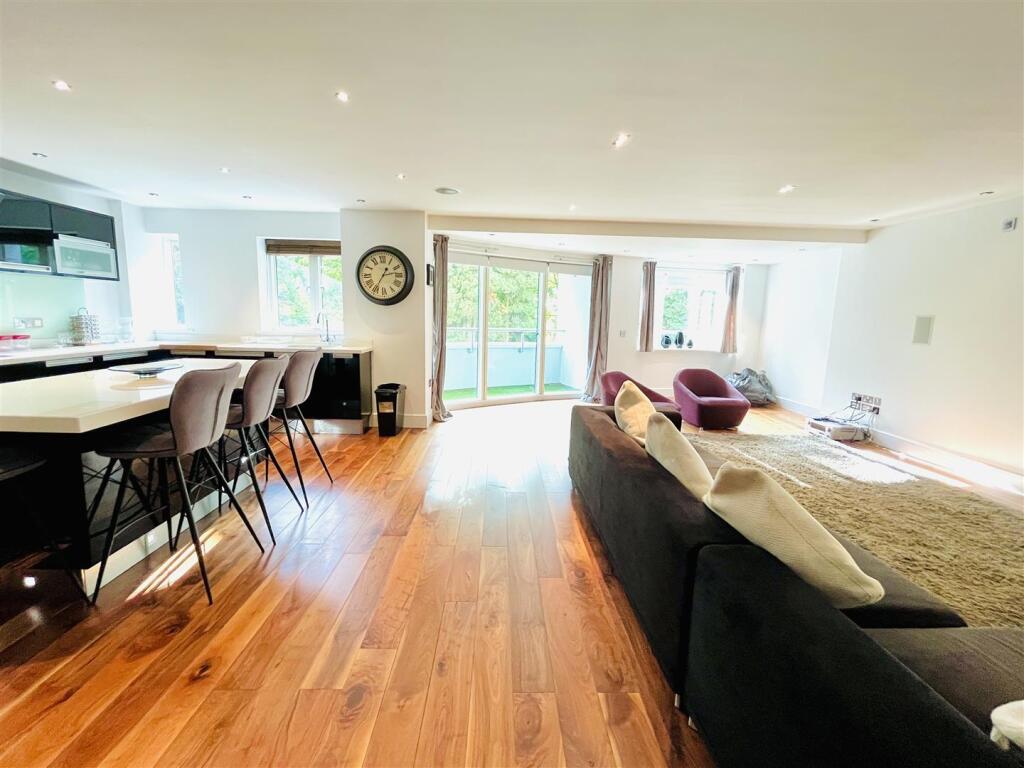 Living and Kitchen Area