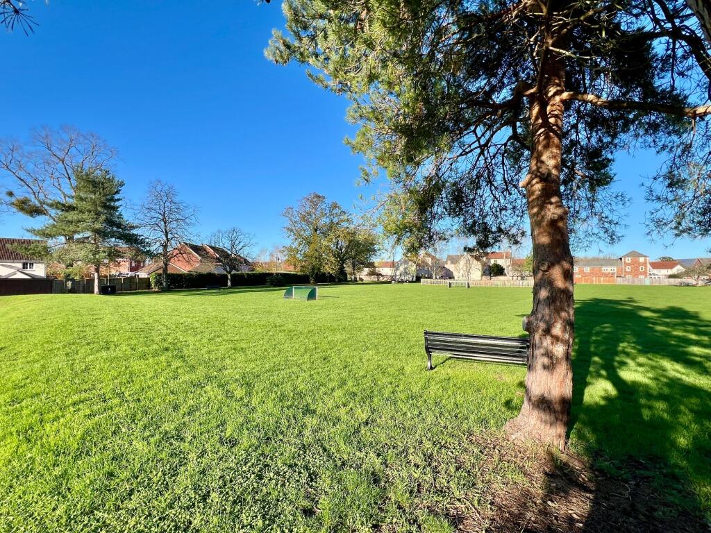 Green open space to the rear