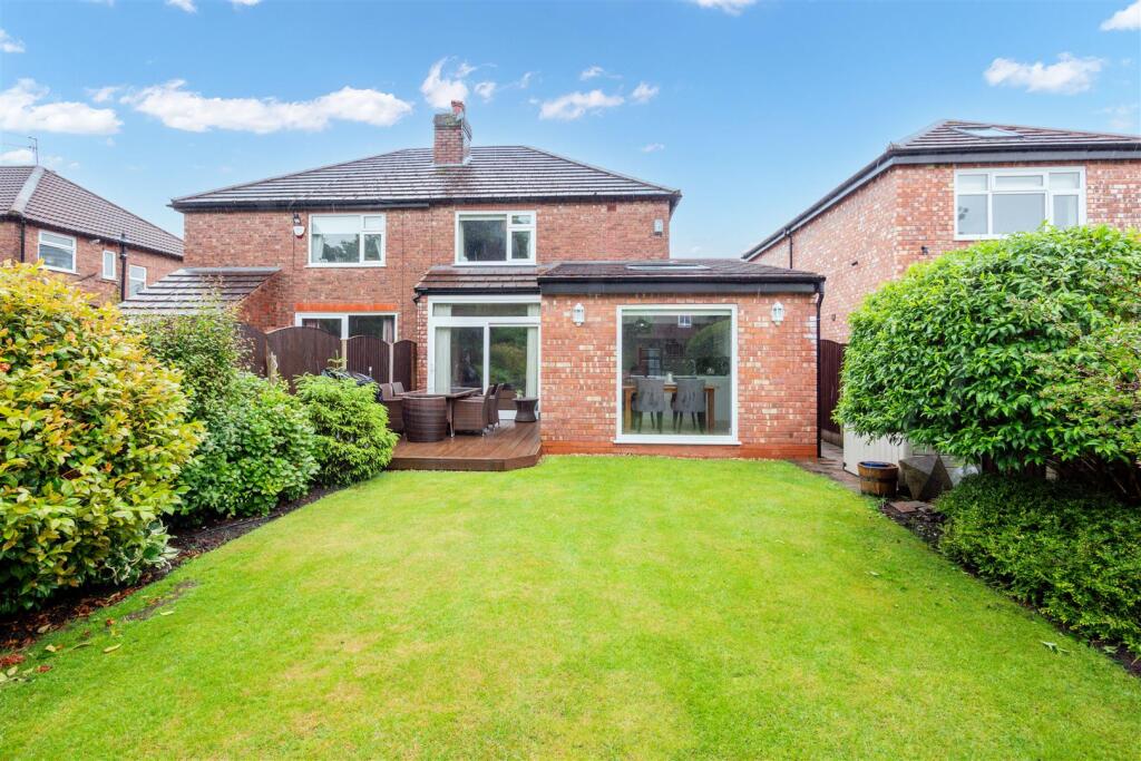 Rear of Property