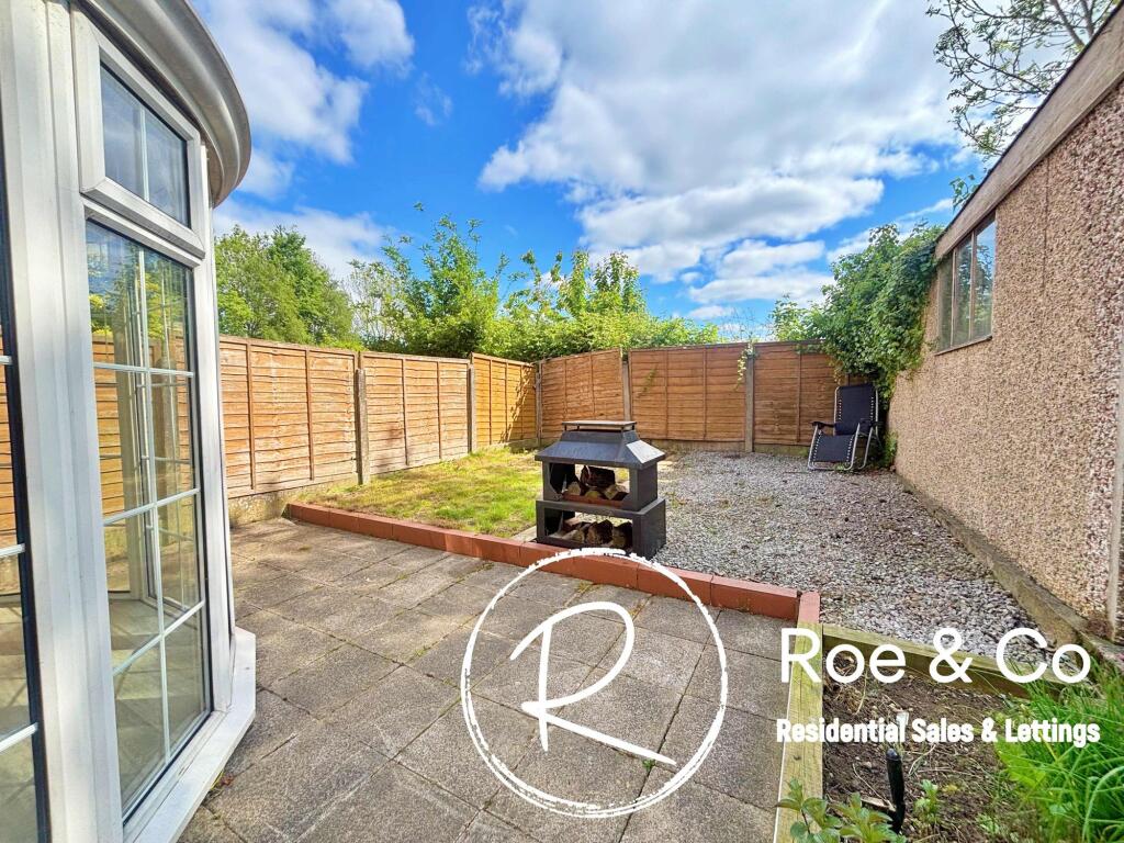 Rear garden