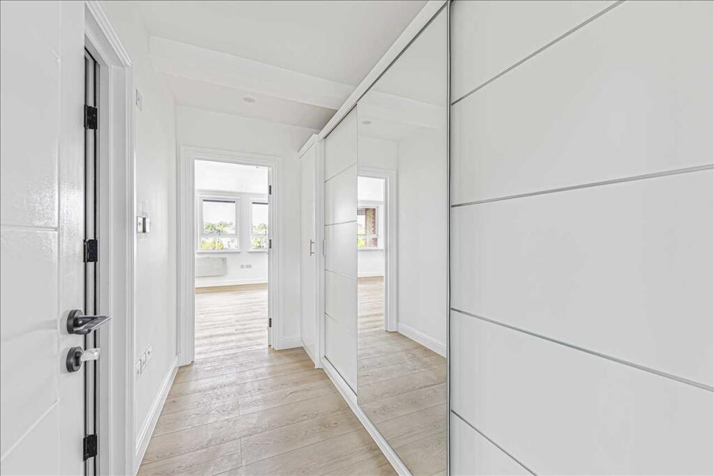 Hall with wardrobes