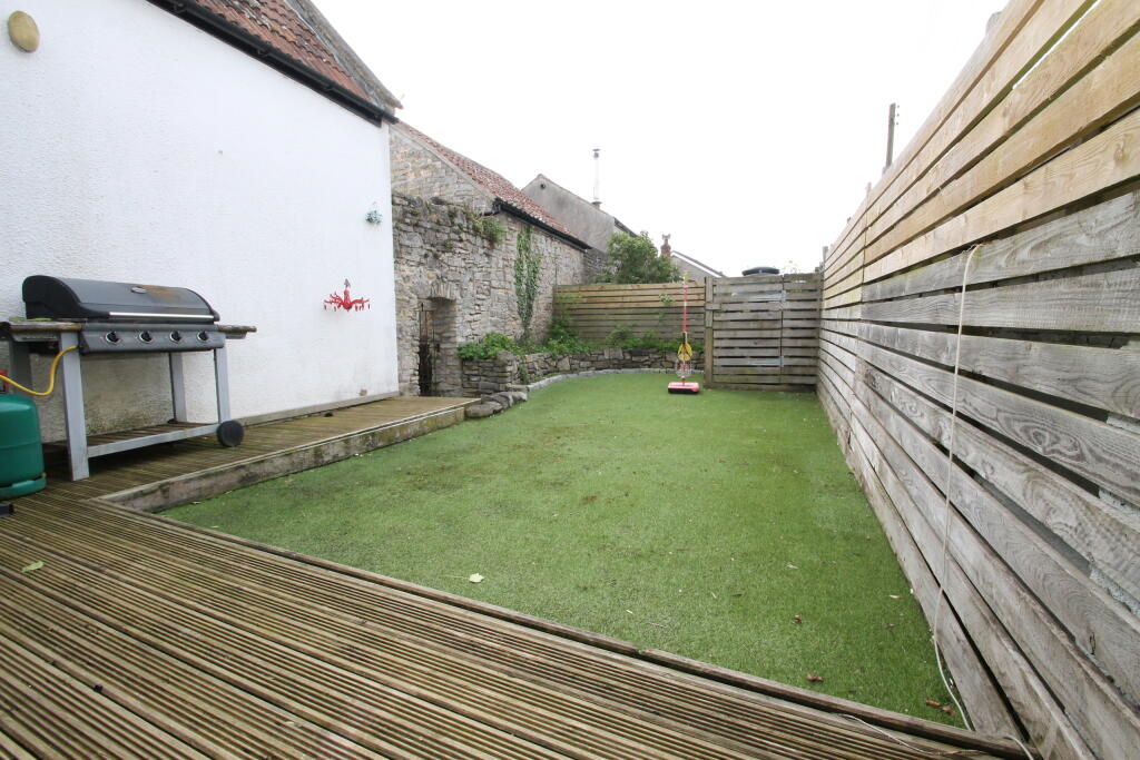 Rear garden