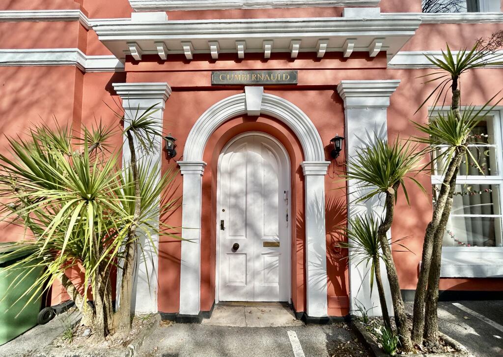 Entrance to the Building