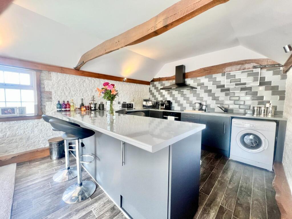 Barn conversion kitchen
