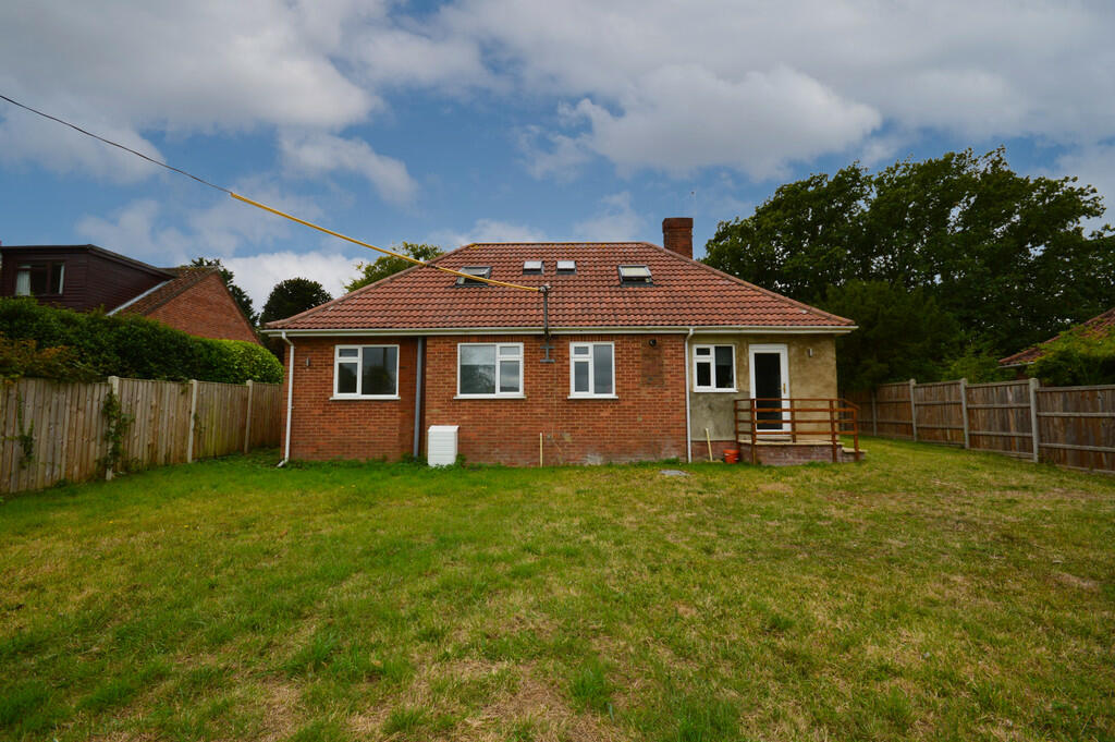 Rear of Property