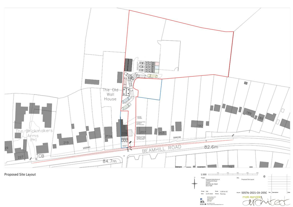 50576-2021-CK-205C Proposed Site Layout
