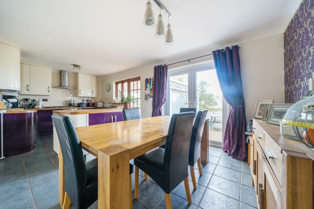Kitchen and dining room