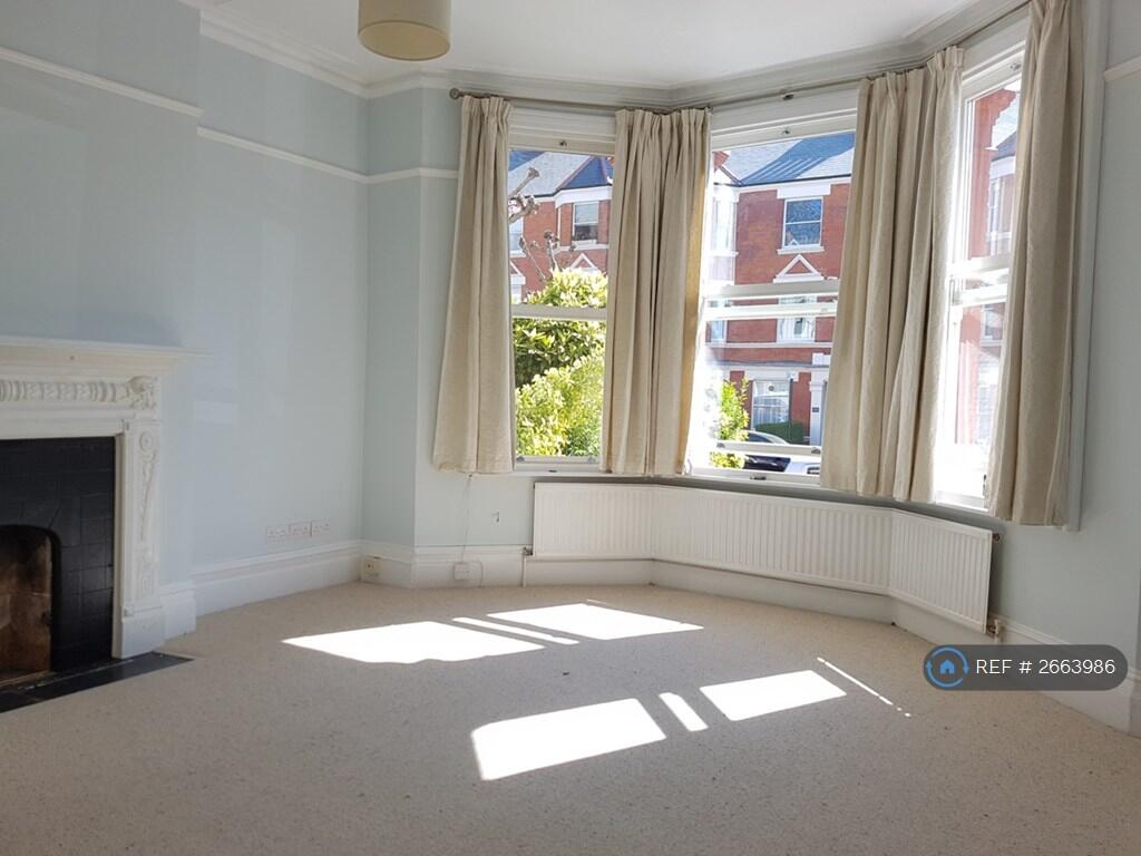 Main (Front) Bedroom With High Ceilings