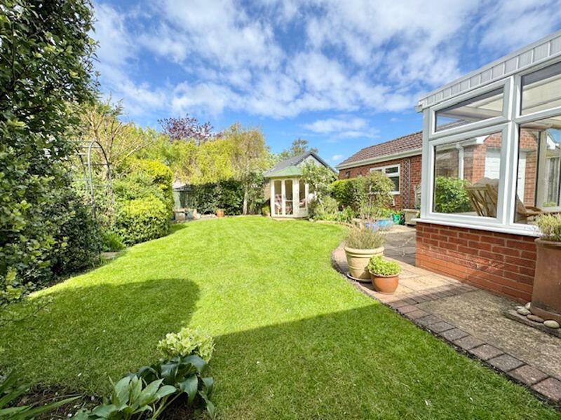 Rear garden