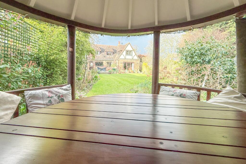 View towards property from Gazebo