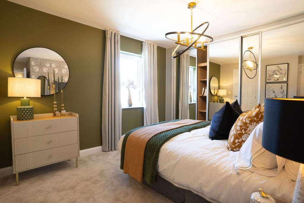 Otters Reach Alder Show Home Main Bedroom