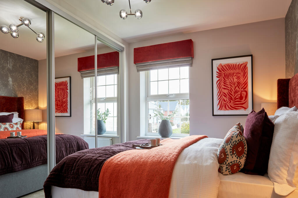 Further double bedroom in the Hollinwood 4 bedroom home