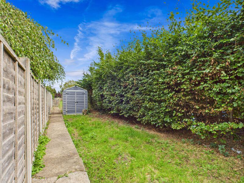 Rear garden
