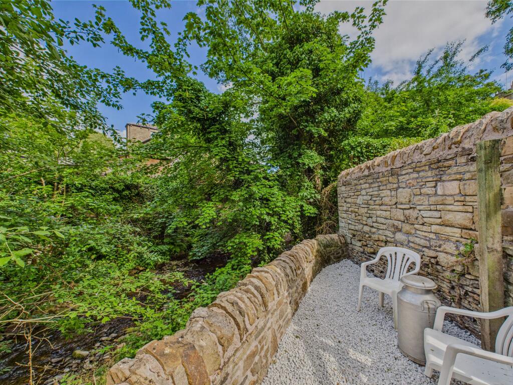 Rear Garden - Riverside Seating Area