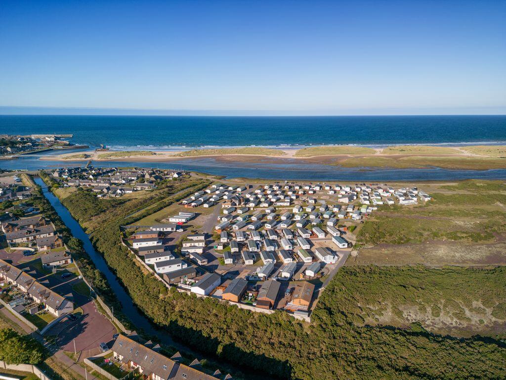 2022 Scotland Lossiemouth Aerial Drone Local Area 
