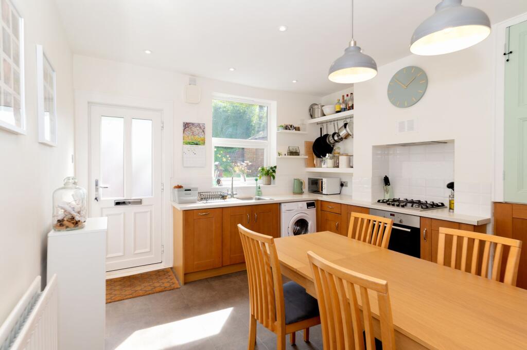 KITCHEN/DINER AND LIVING ROOM
