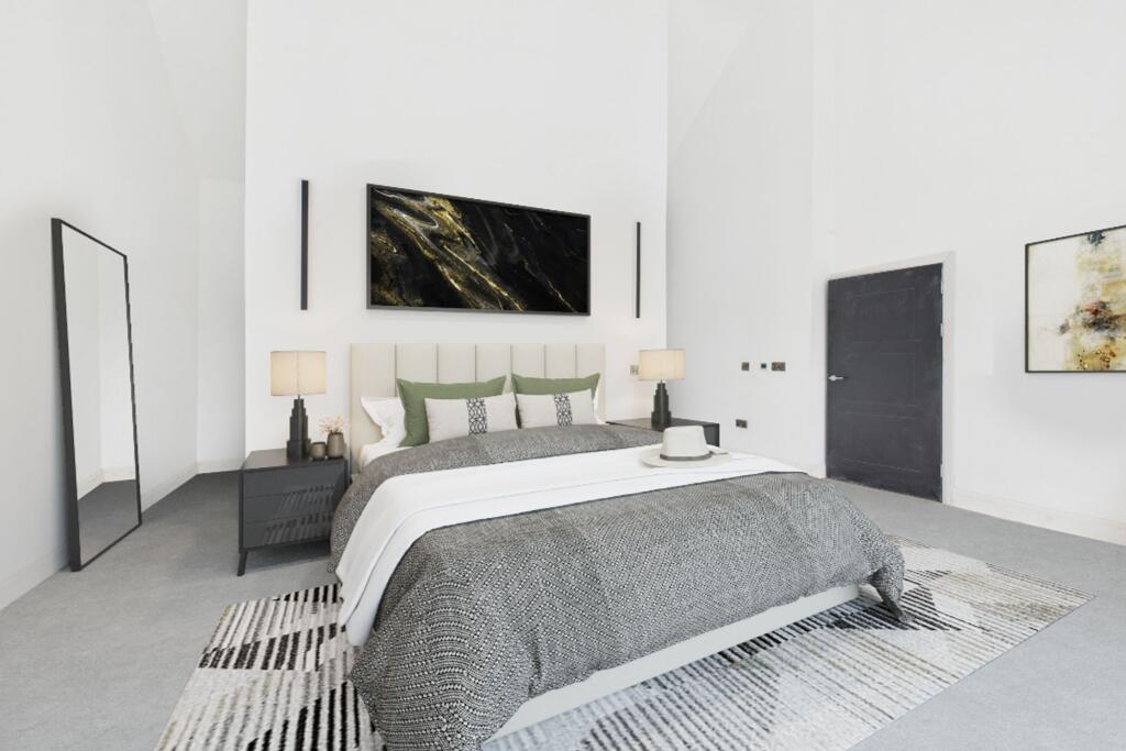 Master Bedroom Virtually Staged