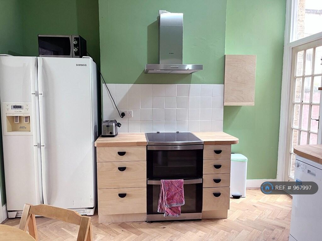 Large Fridge, Aeg Induction Stove And Dishwasher