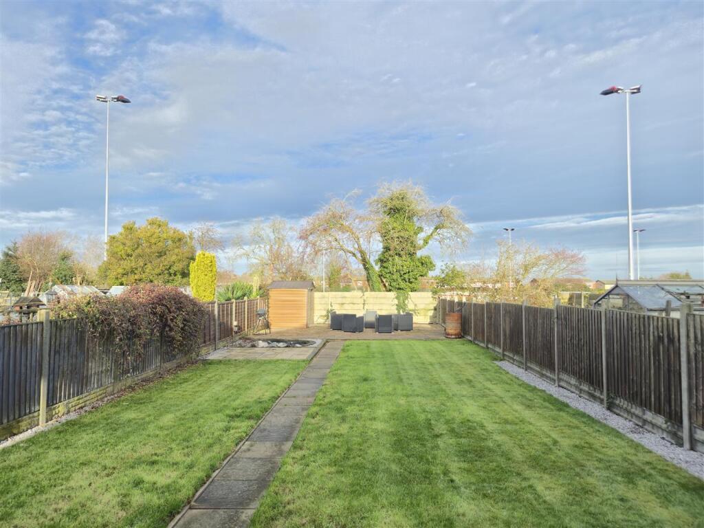 Private Rear Garden