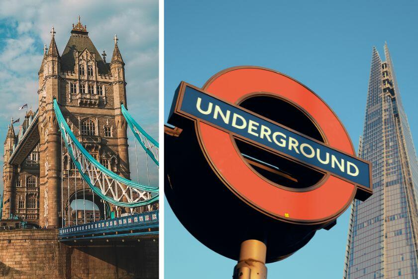 london bridge collage