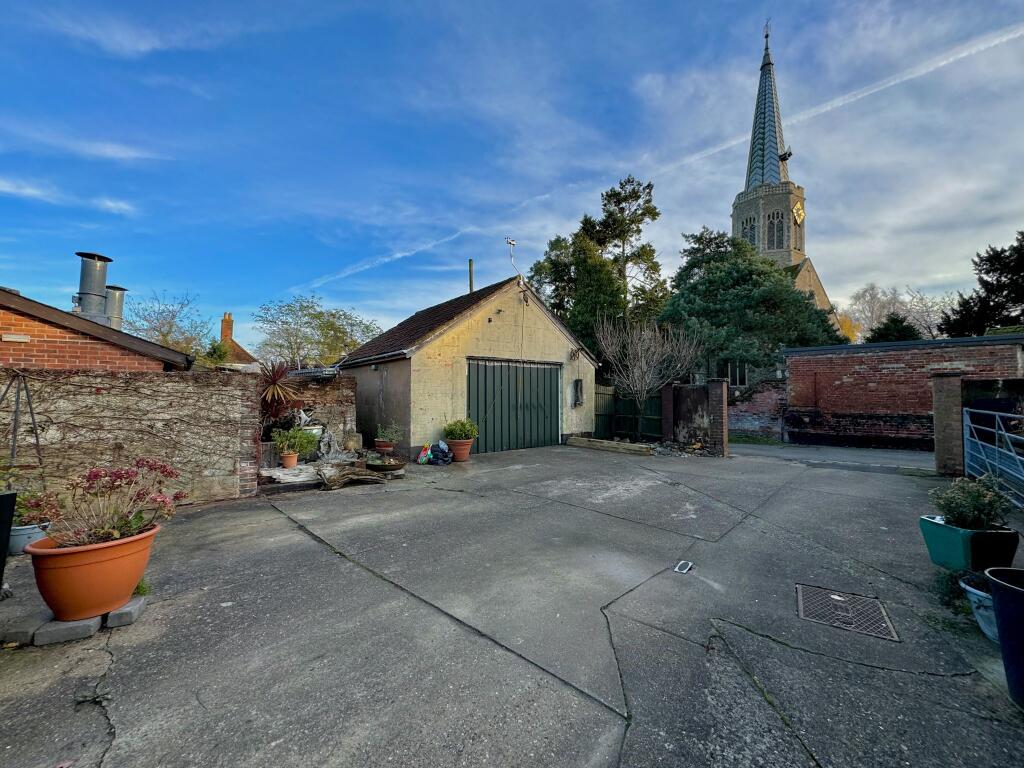 Parking Area &amp; Garage/ Workshop to Rear