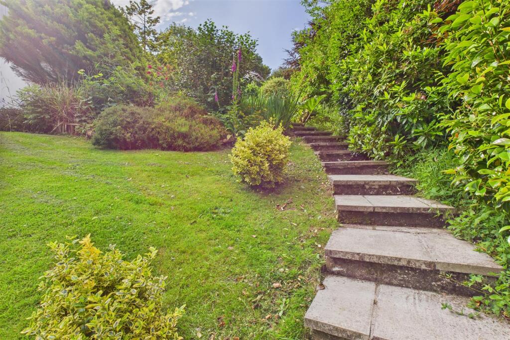 Stairs to garden