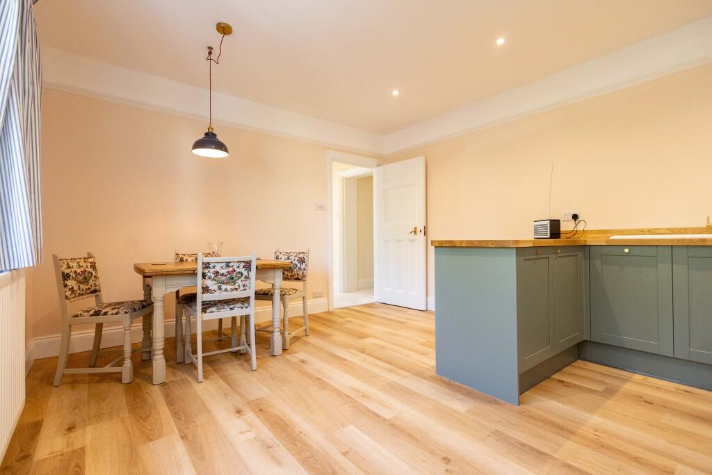 Kitchen and dining a