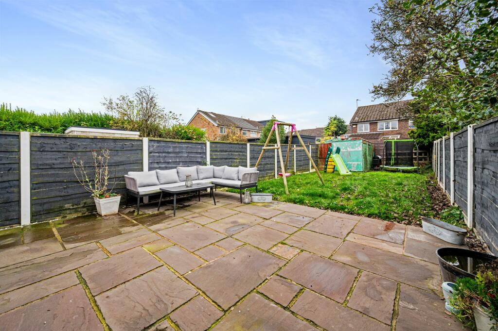 Rear Patio and Lawn