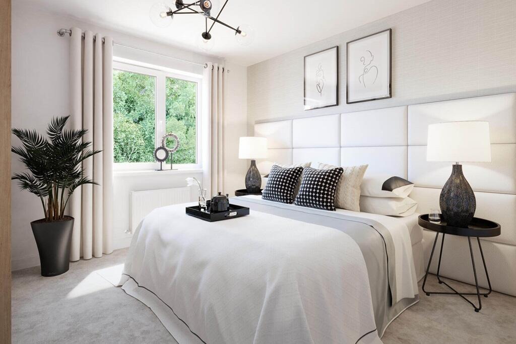 A second double bedroom means you don't need to compromise on space