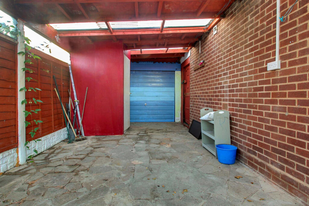 Garage entrance