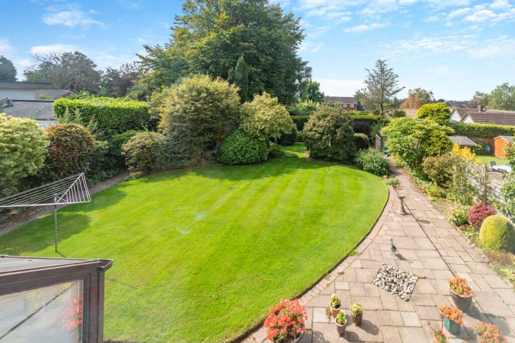 Rear garden