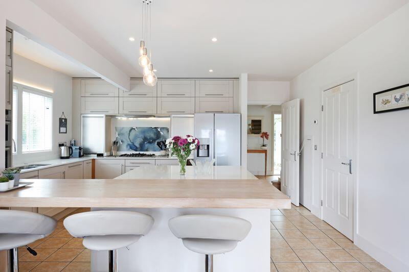 Open plan kitchen