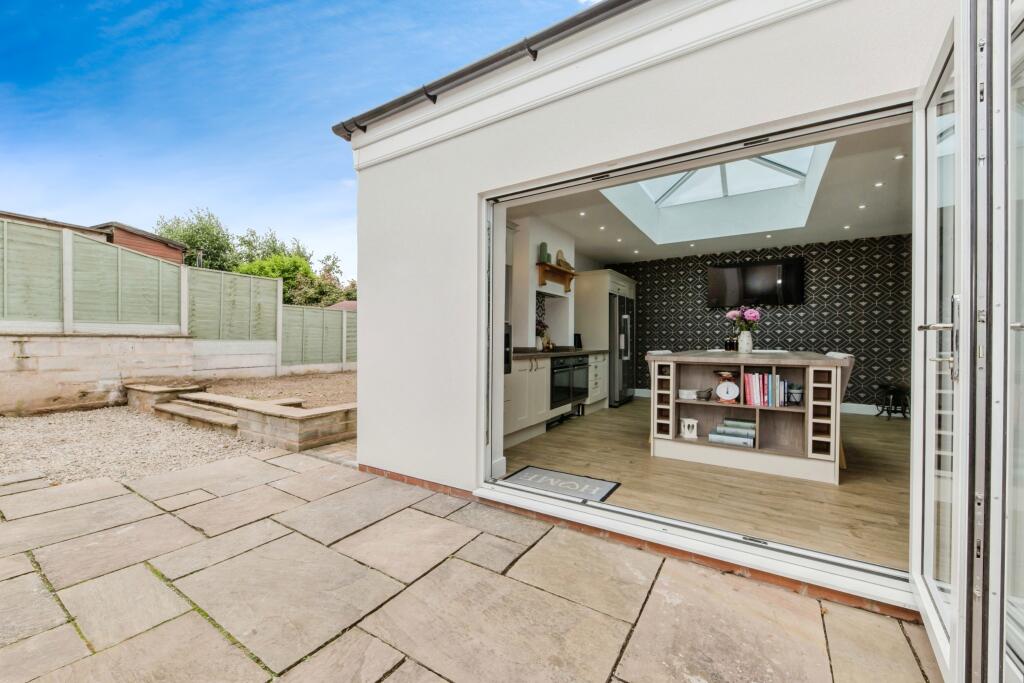 Exterior leading onto the Kitchen