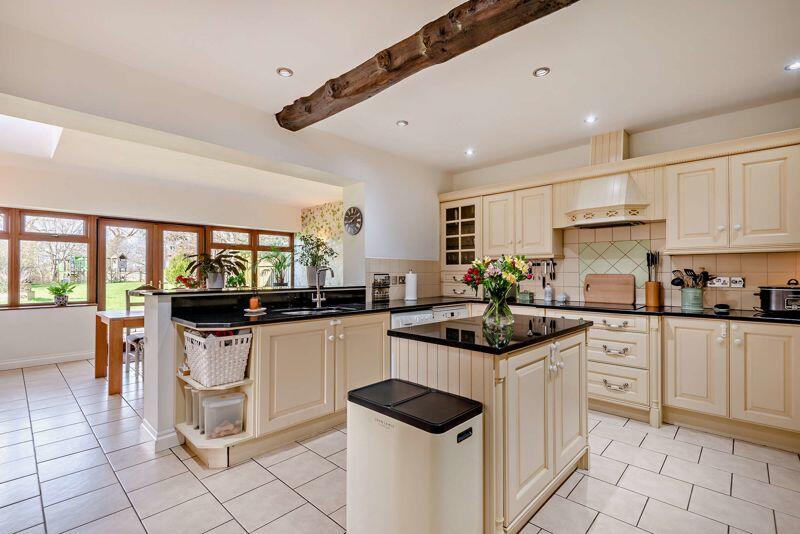Kitchen Open To Dining Area