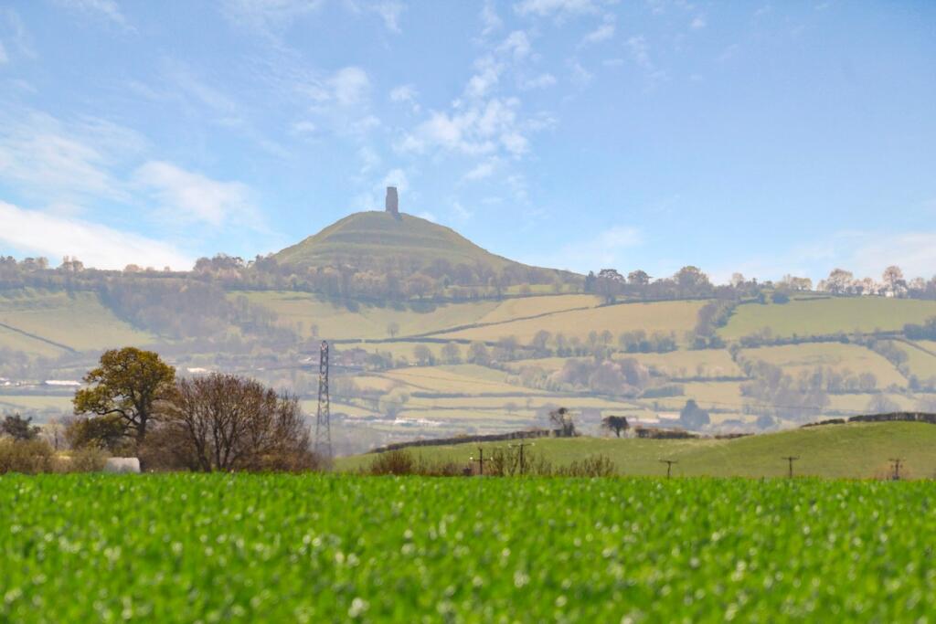 View towards Glastonbury Tor