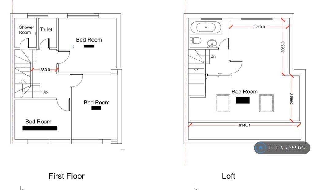 Floor Plan First Floor And Loft