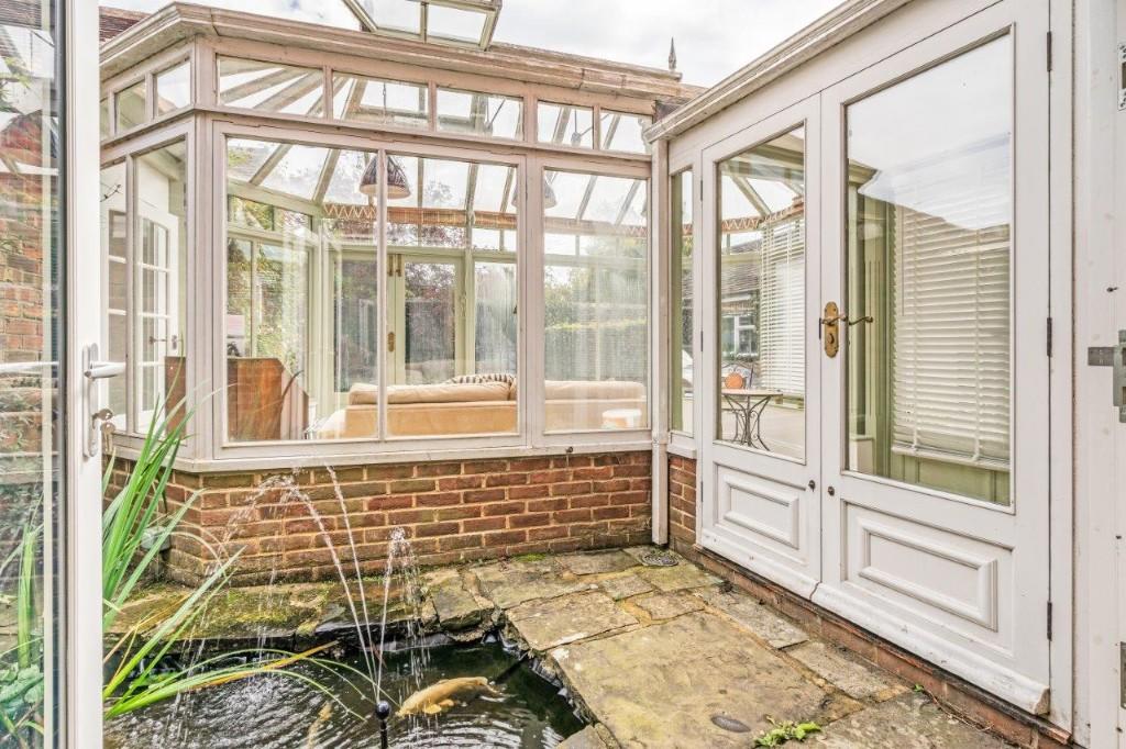 Enclosed terrace