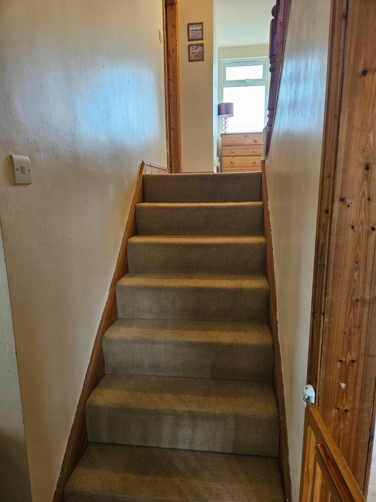 Stairs to second landing