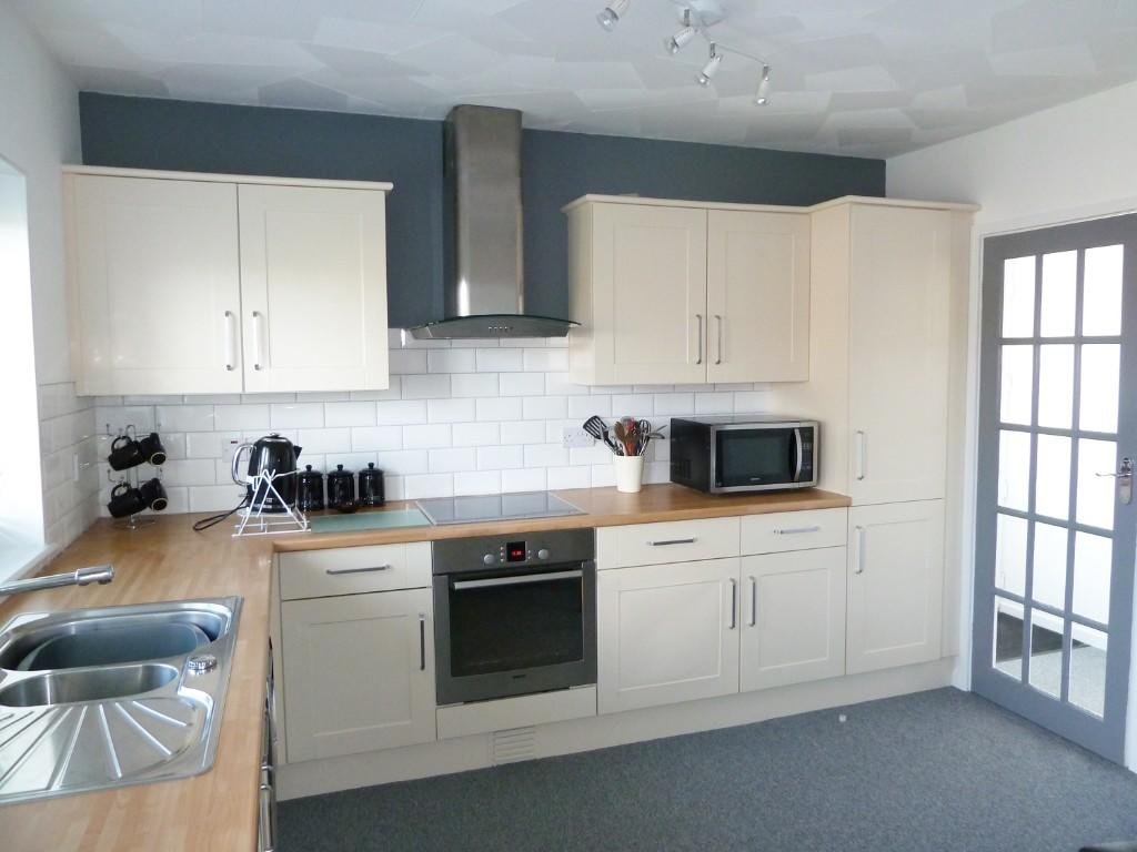 Kitchen with views