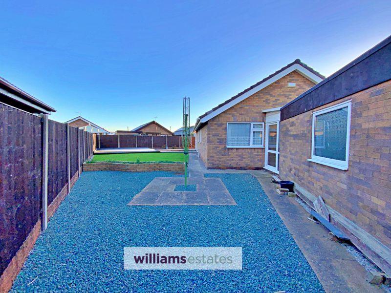 rear gravelled area