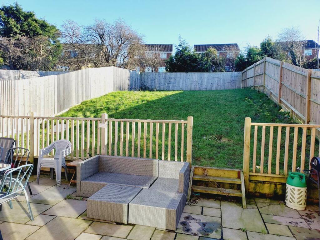 Rear garden