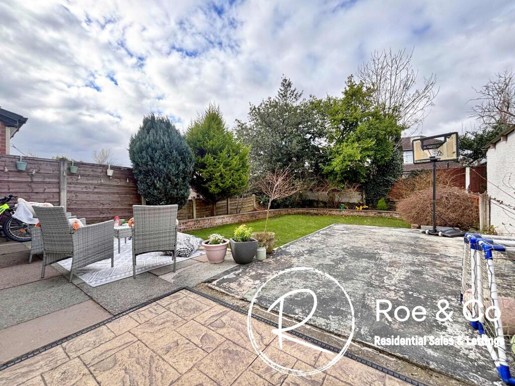 Rear garden