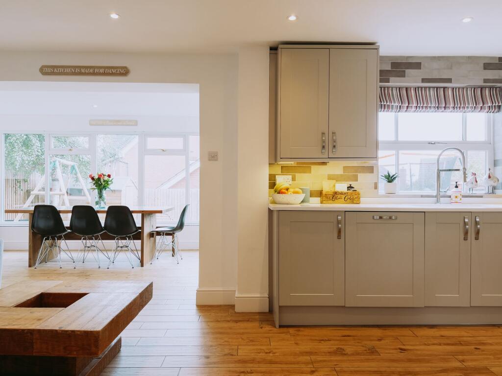 Kitchen, Living, Dining