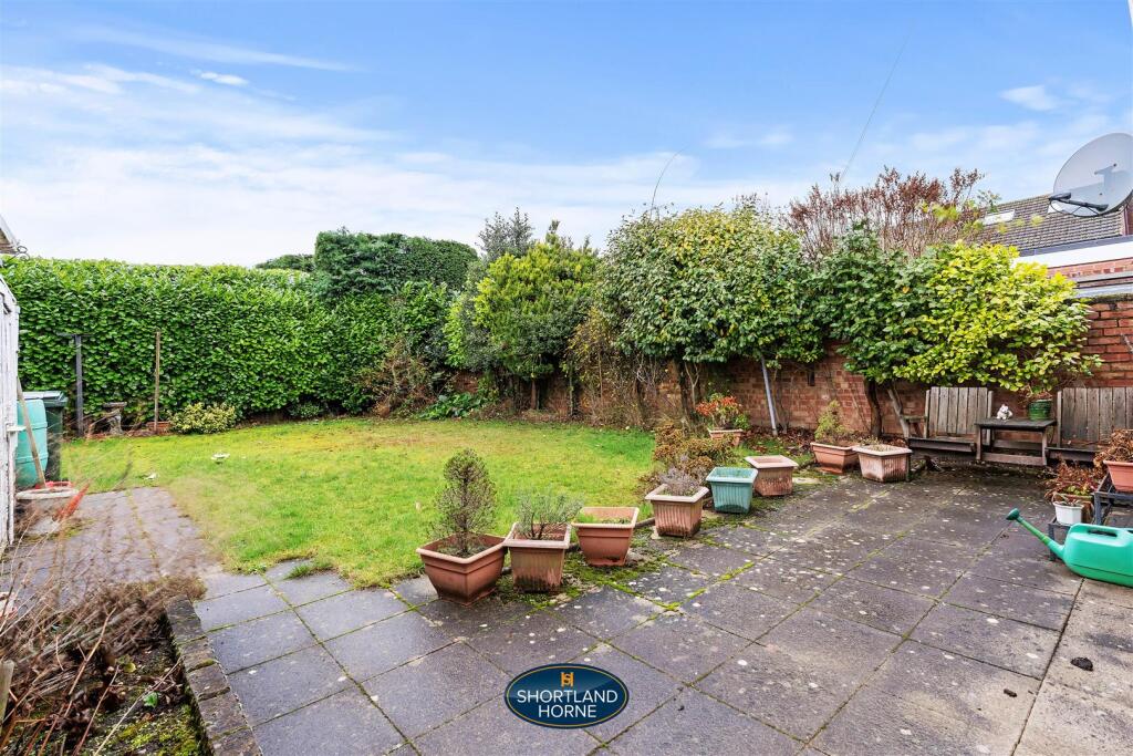 Rear garden