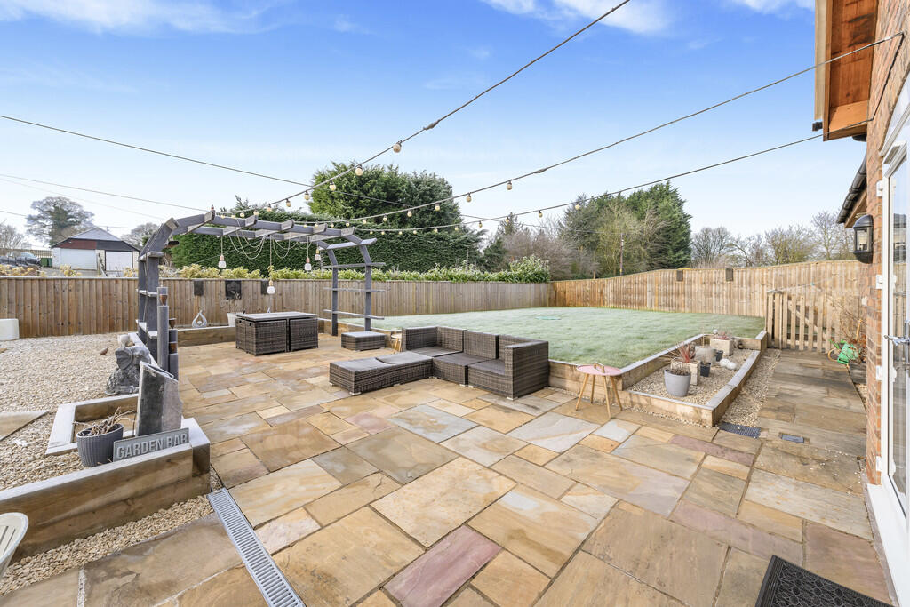 Patio and Rear Ga...