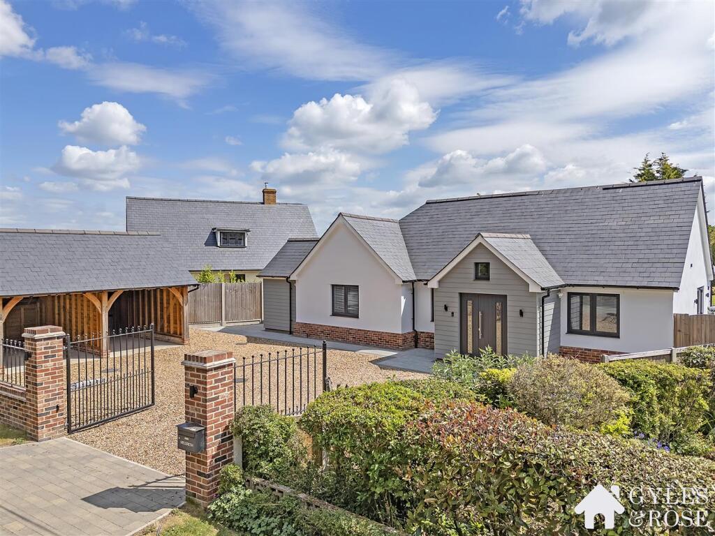 Front including carport